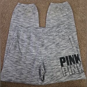PINK Victoria's Secret Vintage Spellout Pocket Sweatpants Joggers